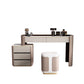 Eigentijds 30.7 "Hoogte Slate Top Table Make -up ijdelheid met laden