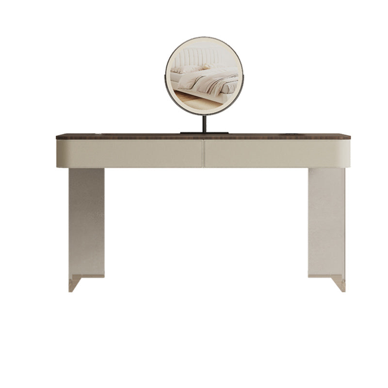 17.72 "brede make-up ijdelheid in witte make-up ijdelheid bureautafel met laden