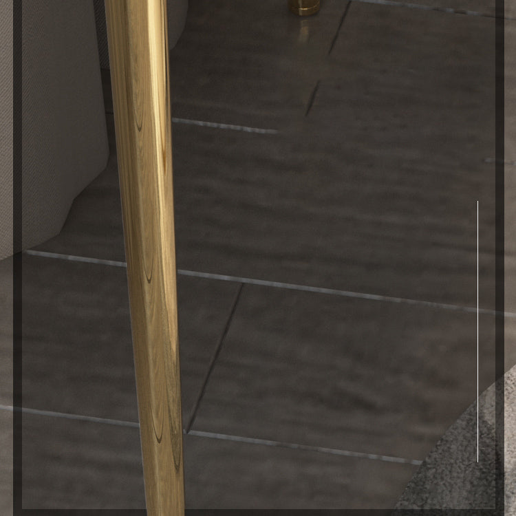 Contemporary Rectangle Make-up Vanity with 3 Drawers and Metal Base