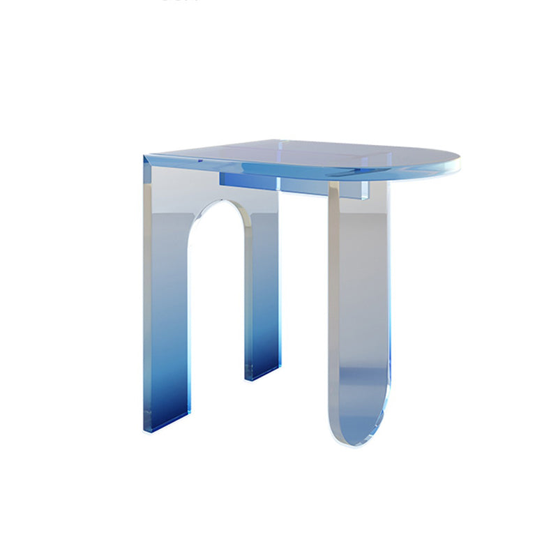 14" Wide Glam Side Table 3 Legs Acrylic Accent Side Table for Bedroom