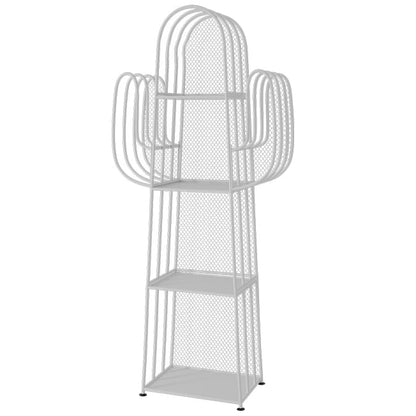 Libreria di scaffali di finiture antichi scandinavi libreria in metallo etagere con ripiani