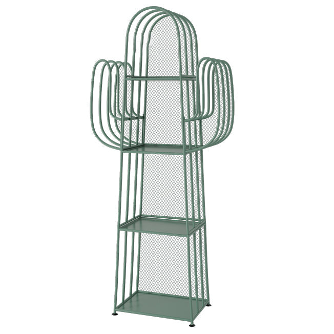 Libreria di scaffali di finiture antichi scandinavi libreria in metallo etagere con ripiani