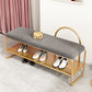 Glam Seating Bench Cushioned Shoe Storage Rectangle Entryway and Bedroom Bench Clearhalo 'Benches' 'Chairs & Seating' 'furn' 'furn_benches' 'Furniture' 'Living Room Furniture' 6645598