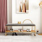Glam Seating Bench Cushioned Shoe Storage Rectangle Entryway and Bedroom Bench Clearhalo 'Benches' 'Chairs & Seating' 'furn' 'furn_benches' 'Furniture' 'Living Room Furniture' 6645602