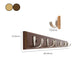 Modern Minimalist Coat Hanger Home Wall Hanging Wooden and Metal Coat Rack Clearhalo 'Entry & Mudroom Furniture' 'furn' 'furn_hall_tree_coat_racks' 'Furniture' 'Hall Trees & Coat Racks' 'hall_tree_coat_racks' 6645696