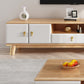 Wooden TV Media Stand Open Storage Media Console with Drawers Clearhalo 'furn' 'furn_tv_stands_entertainment_centers' 'Furniture' 'Living Room Furniture' 'TV Stands & Entertainment Centers' 'TV Stands & Media Storage Furniture' 'tv_stands_entertainment_centers' 6645756