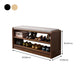 Mid-Century Modern Seating Bench Rubberwood Shoe Storage Rectangle Entryway Bench Clearhalo 'Benches' 'Chairs & Seating' 'furn' 'furn_benches' 'Furniture' 'Living Room Furniture' 6645953
