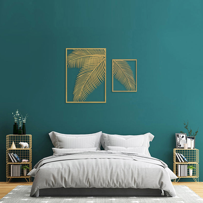 Metal Accent Table Nightstand Open Storage Bedside Cabinet for Bedroom Clearhalo 'Bedroom Furniture' 'furn' 'furn_night_stand' 'Furniture' 'night_stand' 'Nightstands' 6646153