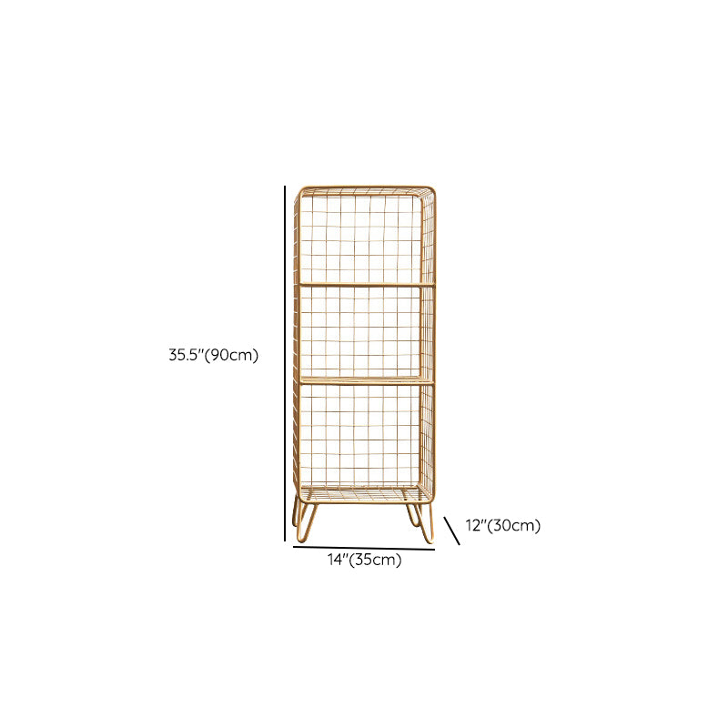 ベッドルーム用のメタルベッドナイトスタンドオープンストレージベッドサイドキャビネット