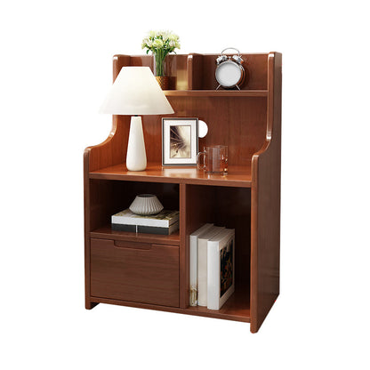 Modernes Bett Nachttisch Masster Holz Akzenttisch Nachttisch mit Schublade