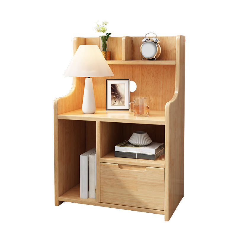 Modernes Bett Nachttisch Masster Holz Akzenttisch Nachttisch mit Schublade