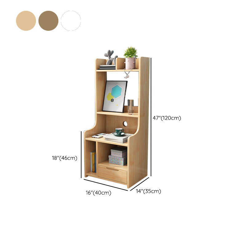 Modernes Bett Nachttisch Masster Holz Akzenttisch Nachttisch mit Schublade