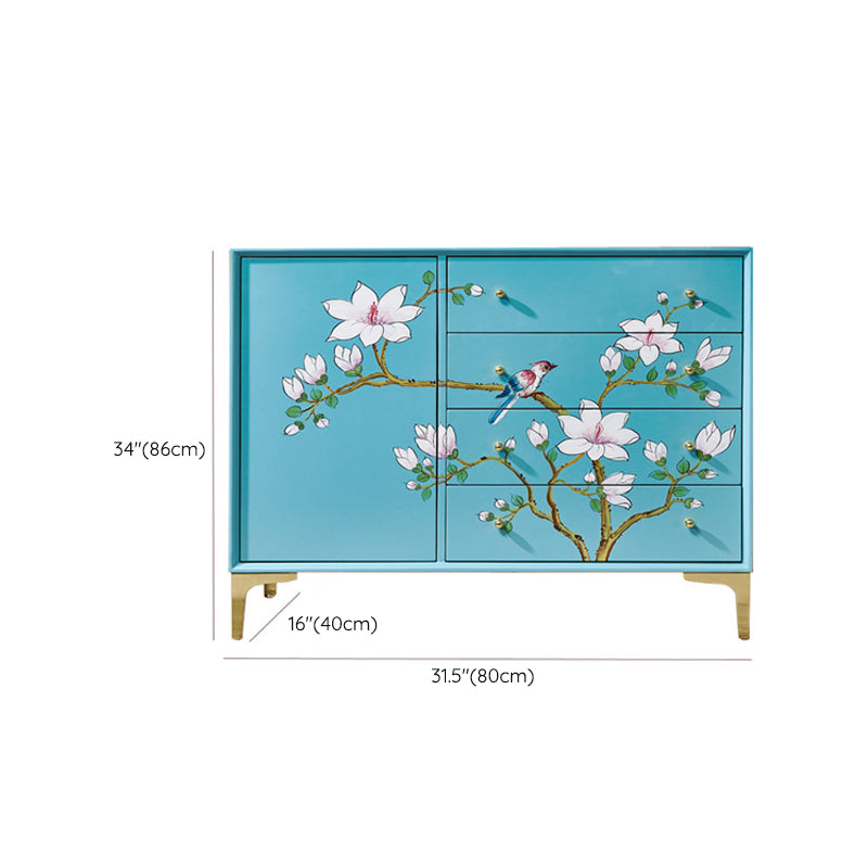 Glam Combo Dresser Horizontal Stone Storage Chest Dresser for Bedroom Clearhalo 'Bedroom Furniture' 'Dressers & Chests' 'dressers_chests' 'furn' 'furn_dressers_chests' 'Furniture' 6646298