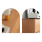 Commode double ultra moderne en pin massif, commode de rangement horizontale pour chambre à coucher