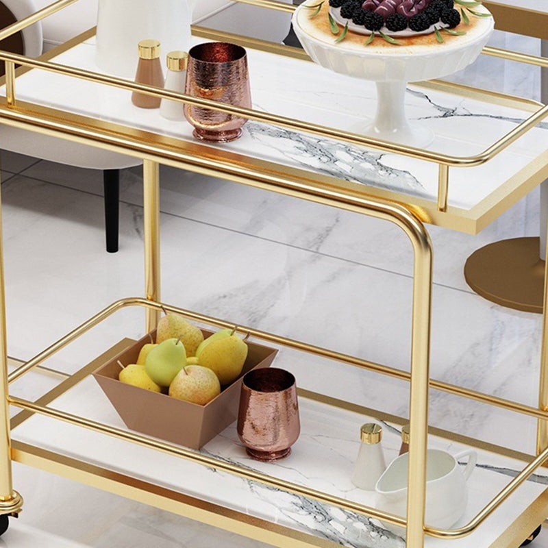 Table de préparation à la salle à manger moderne