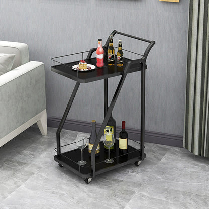 Table de préparation à la maison moderne de stockage ouvert Home Dining Table de préparation