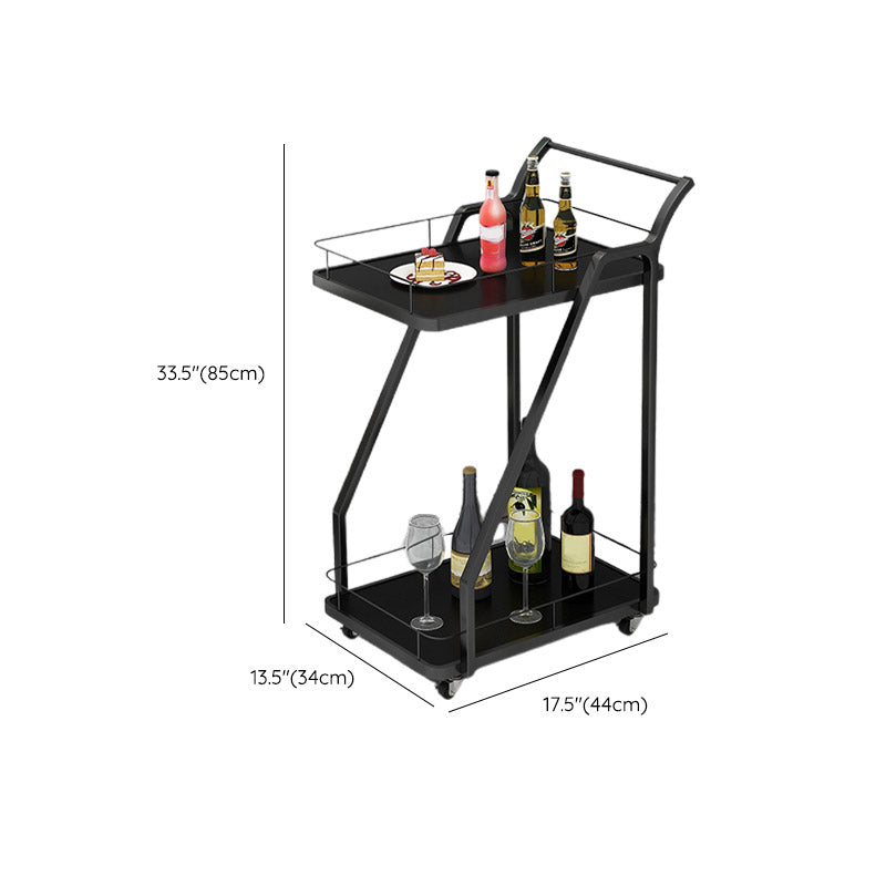 Table de préparation à la maison moderne de stockage ouvert Home Dining Table de préparation