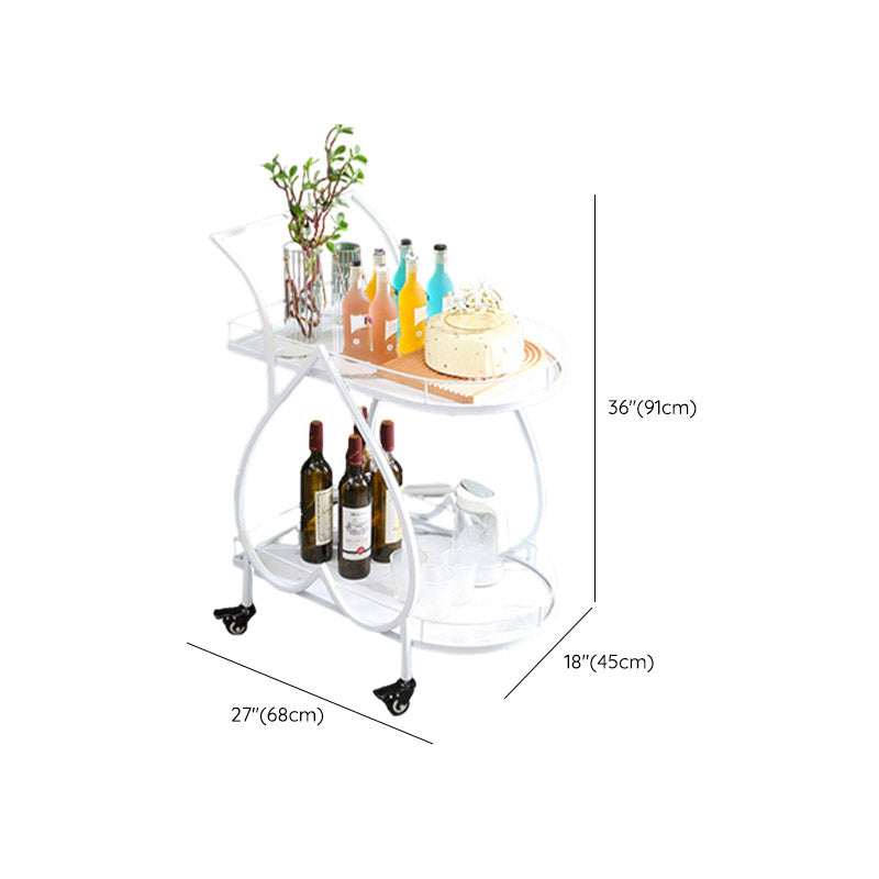 Table de préparation à la maison moderne de stockage ouvert Home Dining Table de préparation