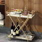 Open Storage Modern Prep Table Home Dining Rectangular Prep Table