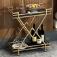 Open Storage Modern Prep Table Home Dining Rectangular Prep Table