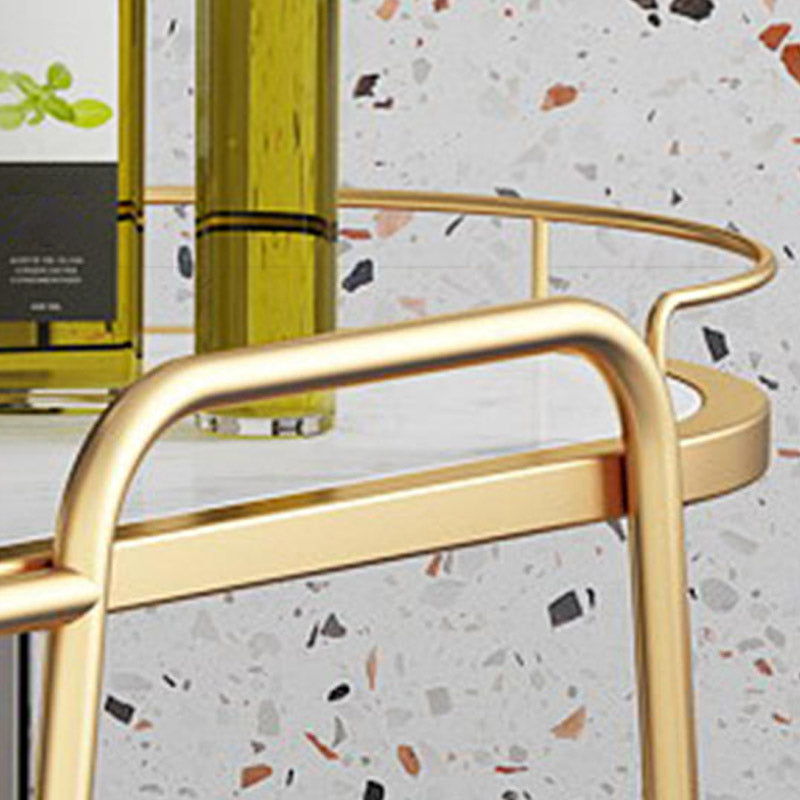 Chariot de cuisine moderne ouverte de rangement maison de préparation à restauration