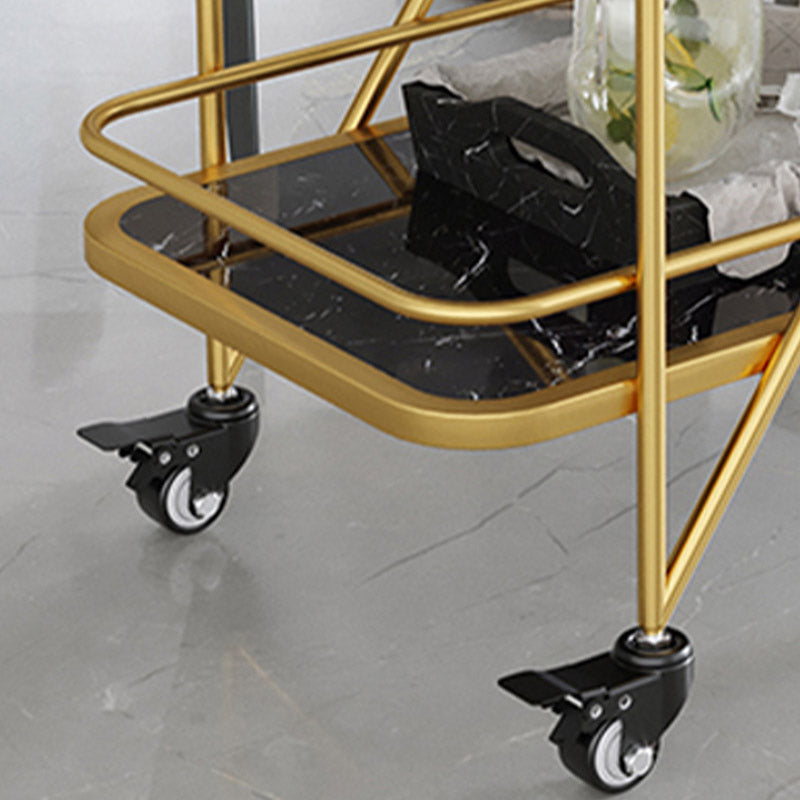 Moderne 2-laags voorbereidende tabel rechthoekige open opslagbereidingstabel