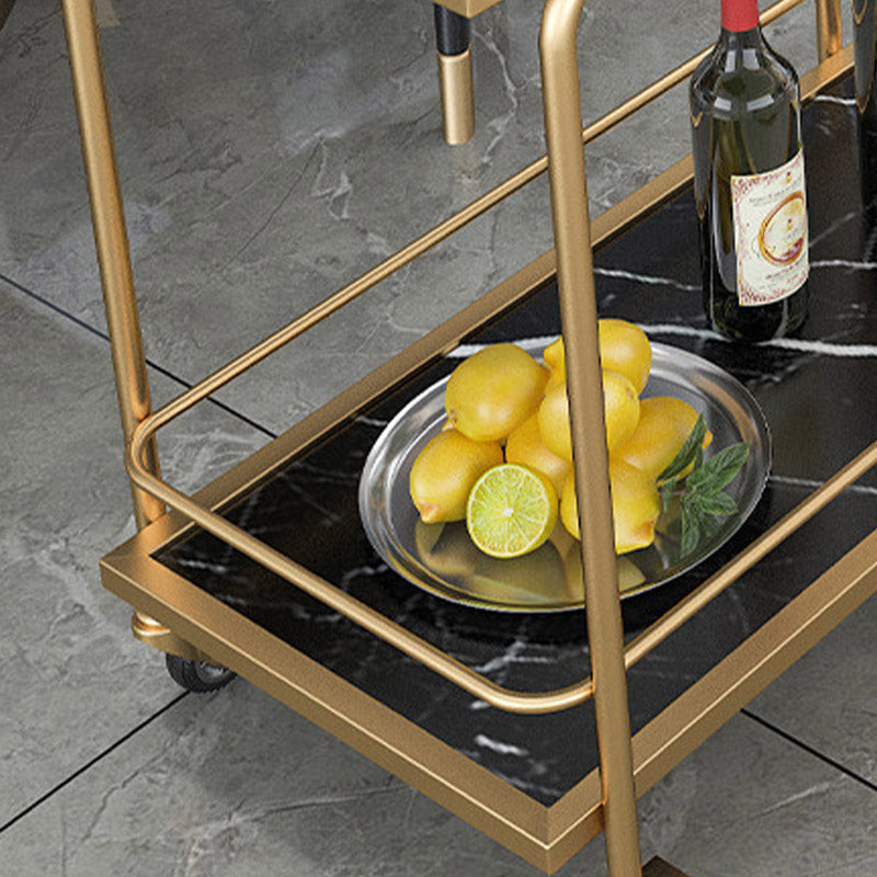 Rolling Kitchen Trolley Manufactured Wood Modern Kitchen Trolley Clearhalo 'furn' 'furn_kitchen_islands_carts' 'Furniture' 'Kitchen & Dining Furniture' 'Kitchen Islands & Carts' 'kitchen_islands_carts' 6646697