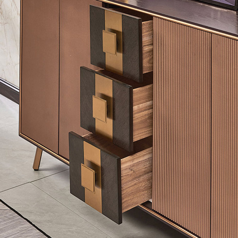 MODERNA SIDECCHIO TABELLO ABBIGLIAMENTO INDICATURA LEGNO - 59,01 "L X 15,75" W X 35.43 "H