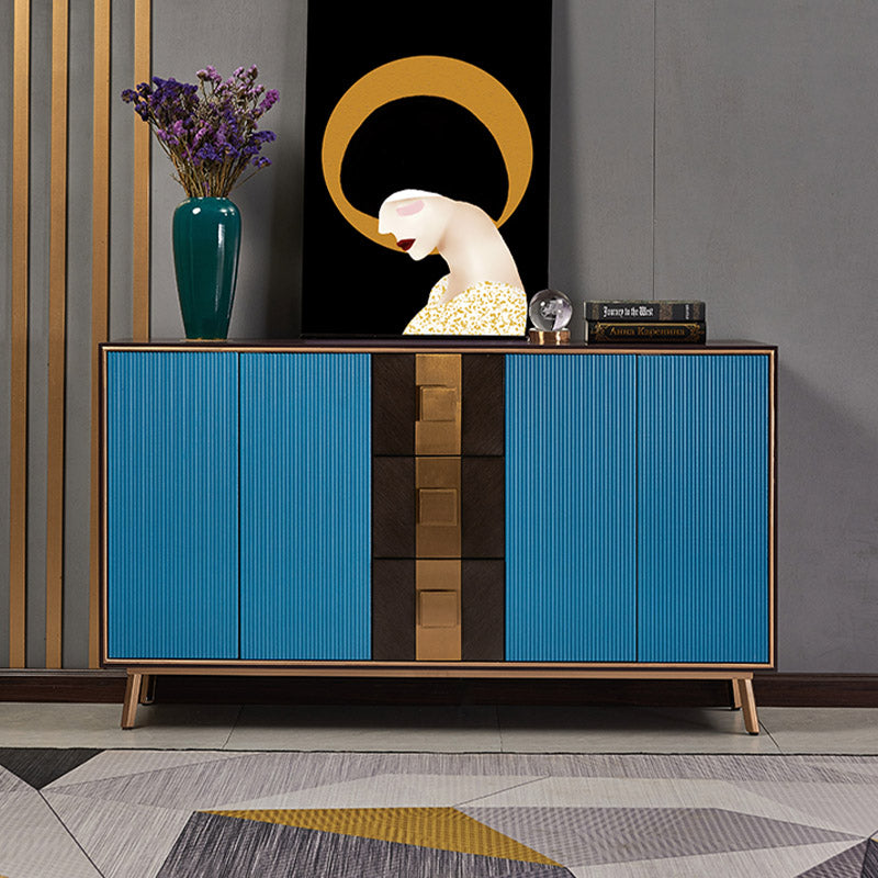 MODERNA SIDECCHIO TABELLO ABBIGLIAMENTO INDICATURA LEGNO - 59,01 "L X 15,75" W X 35.43 "H