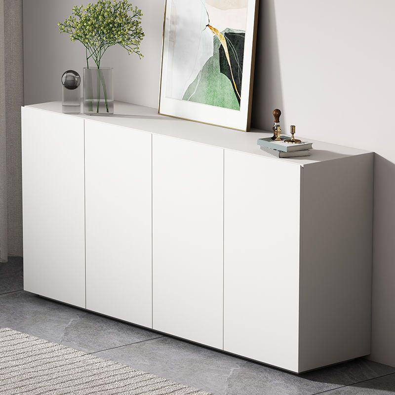 Sideboard in legno ingegnerizzato bianco Credenza moderni per soggiorno
