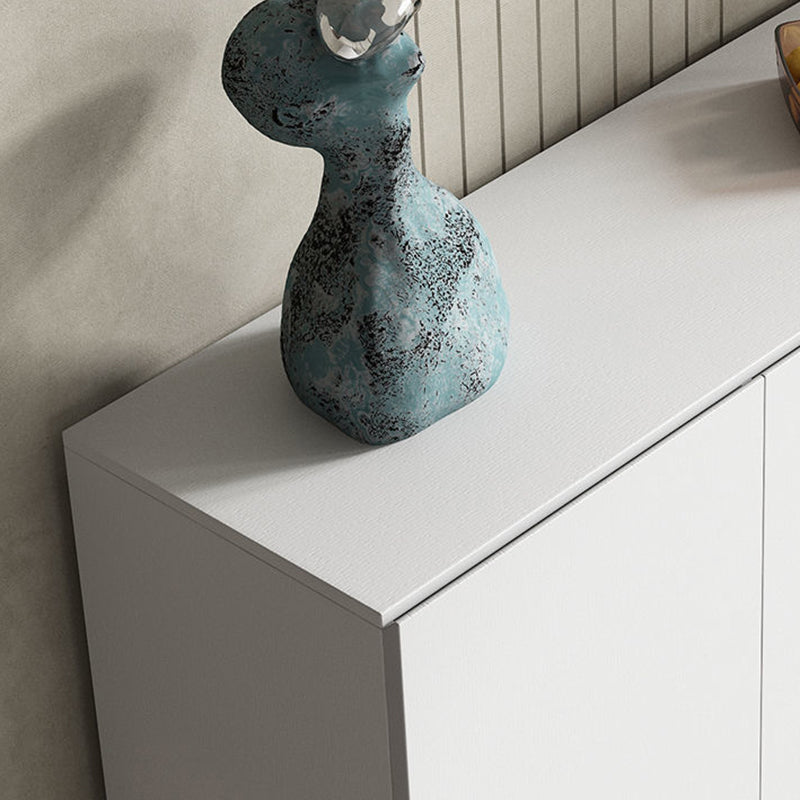 Sideboard in legno ingegnerizzato bianco Credenza moderni per soggiorno