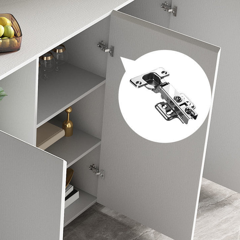 Sideboard in legno ingegnerizzato bianco Credenza moderni per soggiorno