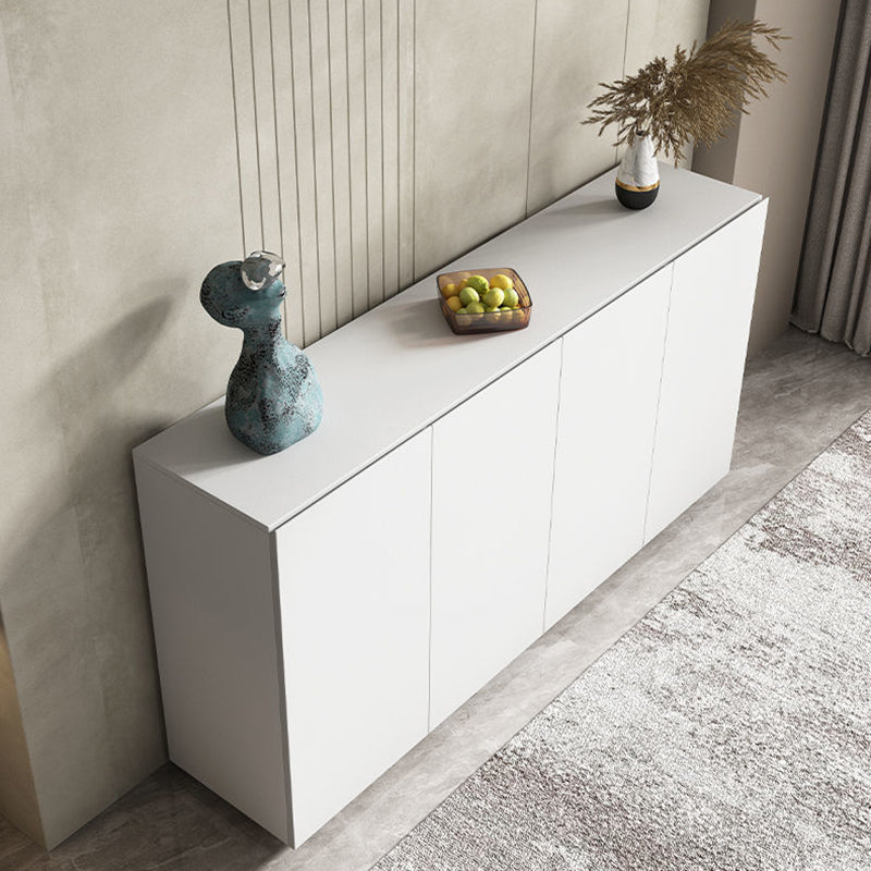 Sideboard in legno ingegnerizzato bianco Credenza moderni per soggiorno