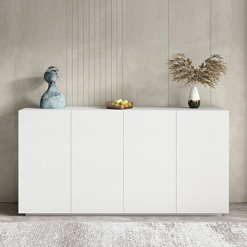 Sideboard in legno ingegnerizzato bianco Credenza moderni per soggiorno