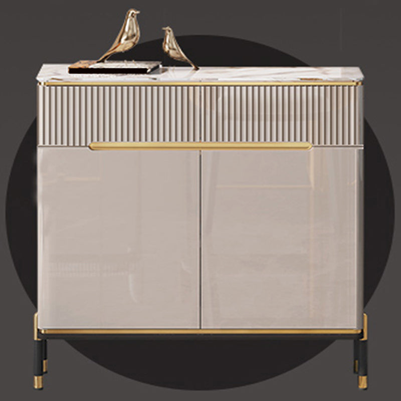 Sideboard -Sideboardtisch im zeitgenössischen Stil mit Schränken und Schubladen