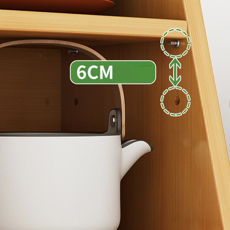 Server per le porte delle porte acriliche visibili per l'uso della cucina