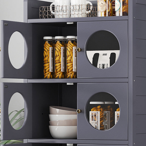 12.6" Wide Wood Sideboard Modern Style Sideboard with 1 Drawer Clearhalo 'buffet_sideboard' 'Buffets & Sideboards' 'furn' 'furn_buffet_sideboard' 'Furniture' 'Kitchen & Dining Furniture' 6647264