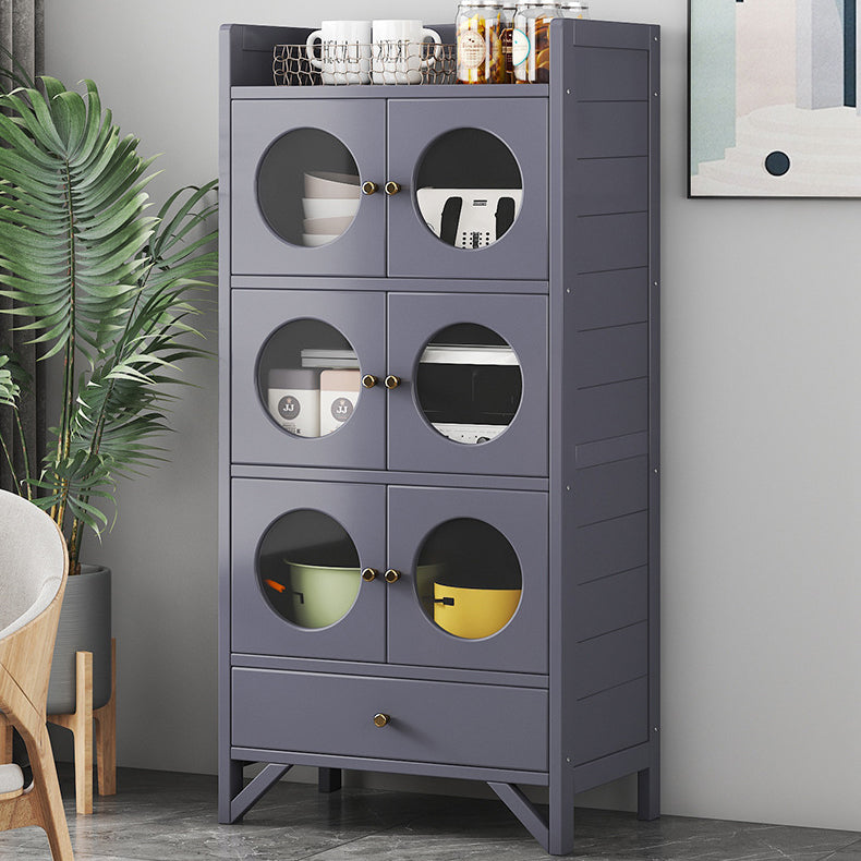 12.6" Wide Wood Sideboard Modern Style Sideboard with 1 Drawer Clearhalo 'buffet_sideboard' 'Buffets & Sideboards' 'furn' 'furn_buffet_sideboard' 'Furniture' 'Kitchen & Dining Furniture' 6647266