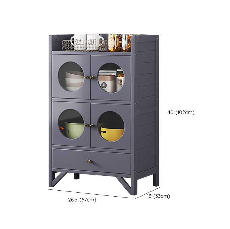 12.6" Wide Wood Sideboard Modern Style Sideboard with 1 Drawer Clearhalo 'buffet_sideboard' 'Buffets & Sideboards' 'furn' 'furn_buffet_sideboard' 'Furniture' 'Kitchen & Dining Furniture' 6647267