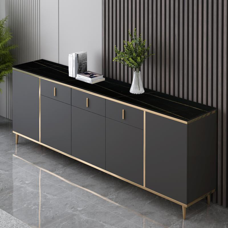 Scheda in legno ingegnerizzato in stile glam in pietra per uso da cucina per uso da cucina