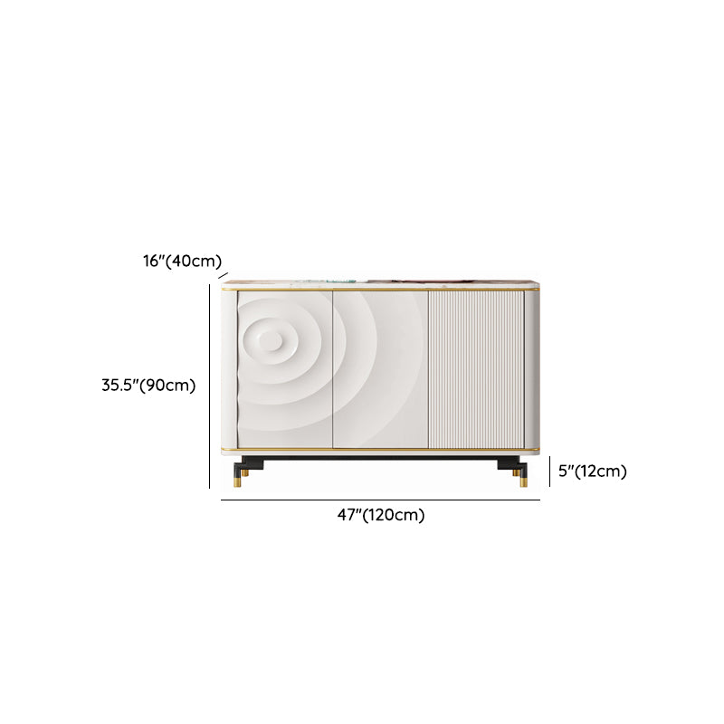 Moderne und zeitgenössische Glaubwürdigkeitsbuffet mit Schränken