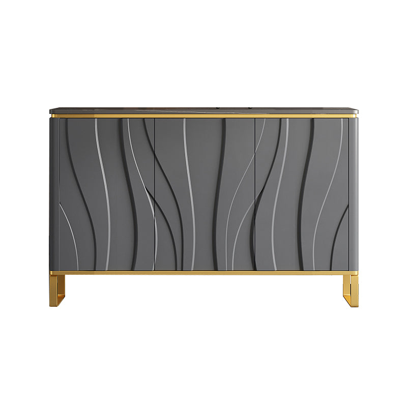 Hedendaagse stijl Credenza Stone Dining Buffet met kasten