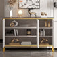Hedendaagse stijl Credenza Stone Dining Buffet met kasten