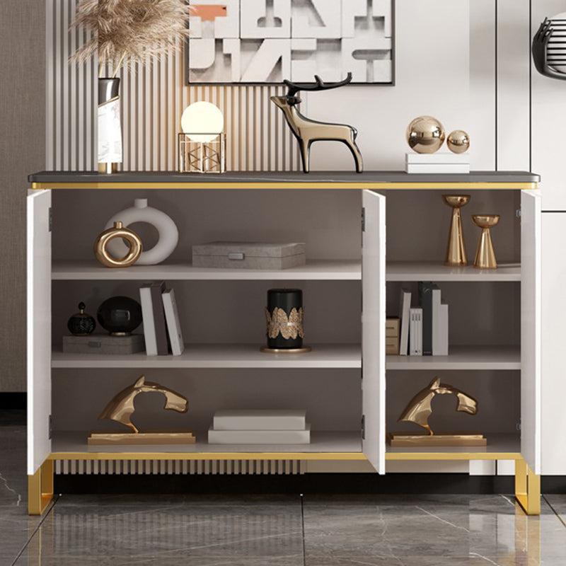 Hedendaagse stijl Credenza Stone Dining Buffet met kasten