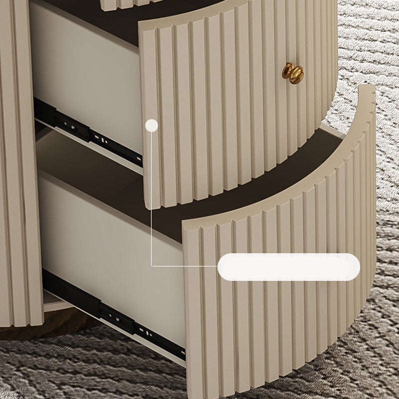 Bureau de bureau en pierre moderne 3 tiroirs 29,53 "Tableau d'écriture avec base de piédestal