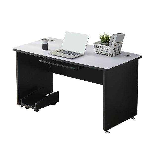 29.25 Inch H Contemporary Office Desk Manufactured Wood Computer Desk Clearhalo 'furn' 'furn_office_desk' 'Furniture' 'Office Desks' 'Office Furniture' 'office_desk' 6647851