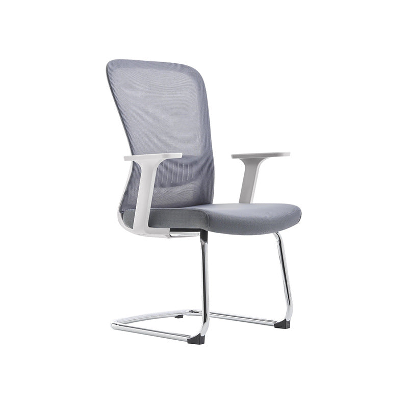 Fixed Arms Office Chair Upholstered No Distressing Modern Desk Chair Clearhalo 'furn' 'furn_office_chair' 'Furniture' 'Office Chairs' 'Office Furniture' 'office_chair' 6649557