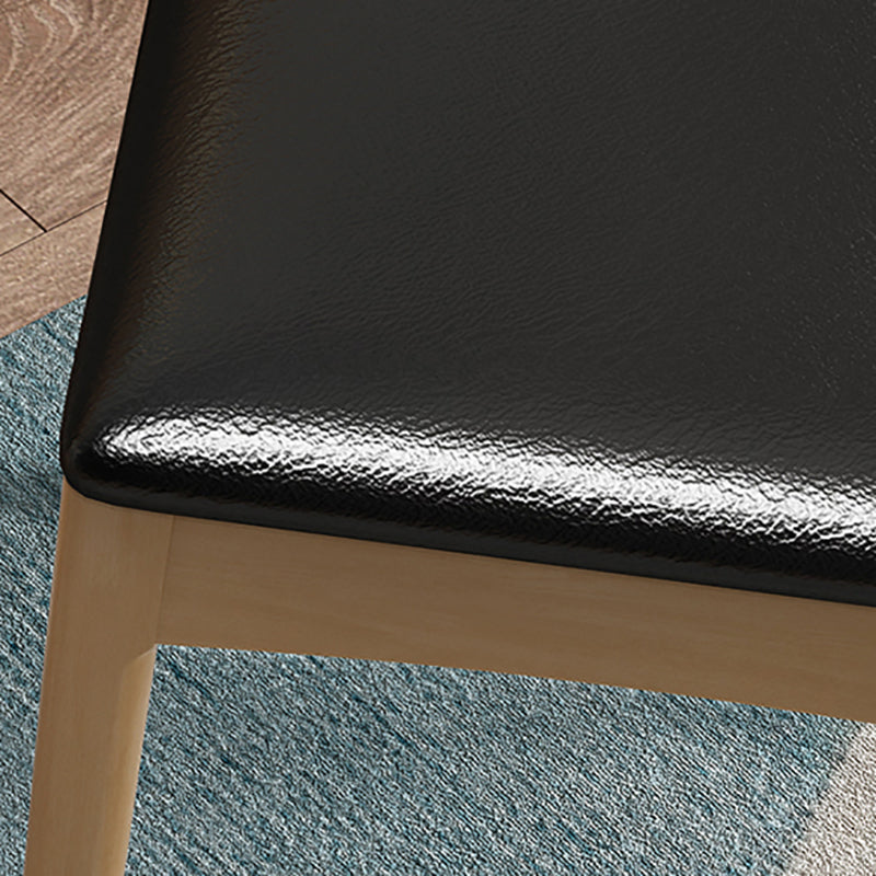 Contemporary No Arm Conference Chair Wood Chair with Legs for Office Clearhalo 'furn' 'furn_office_chair' 'Furniture' 'Office Chairs' 'Office Furniture' 'office_chair' 6649583