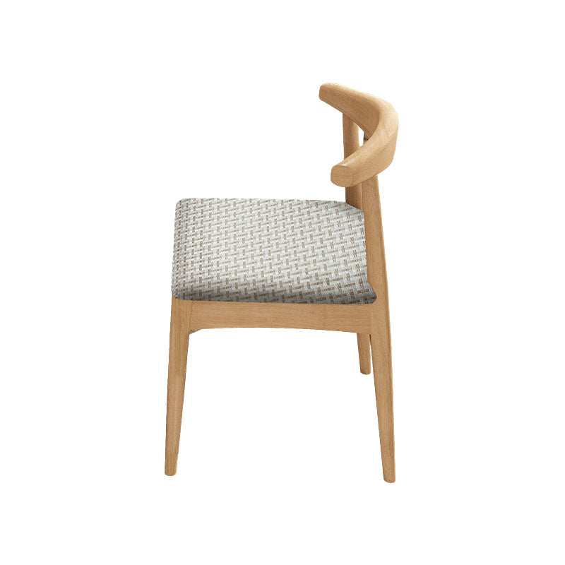 Contemporary No Arm Conference Chair Wood Chair with Legs for Office Light Brown 1 Piece Clearhalo 'furn' 'furn_office_chair' 'Furniture' 'Office Chairs' 'Office Furniture' 'office_chair' 6649596