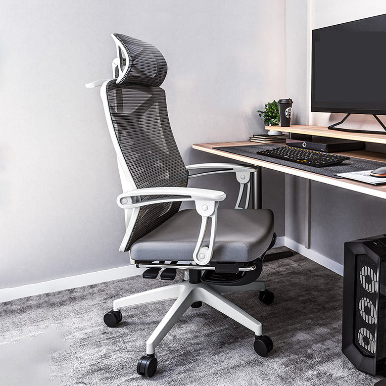 Modern Fixed Arms Bureau Stoel Swivel verstelbare stoelhoogte bureau stoel met wielen